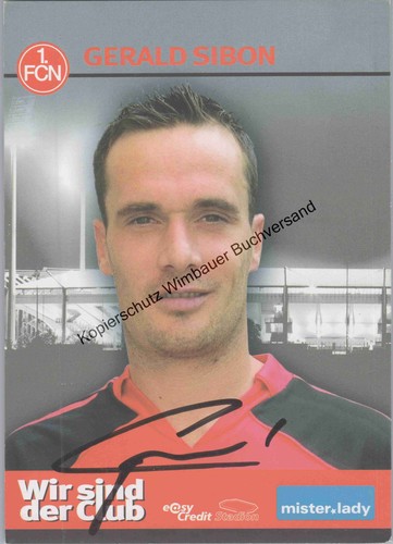 Original autogramm gerald - original,